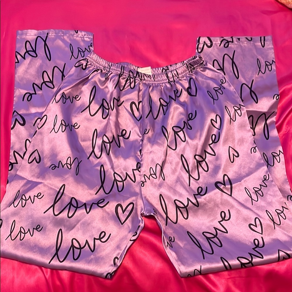 Satin Pajama Pants